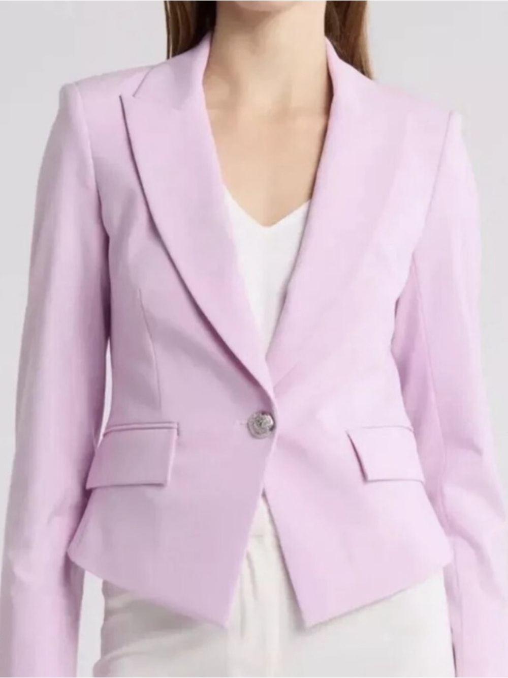 Veronica Beard Hosanna Dickey Jacket Blazer in Orchid Size 12